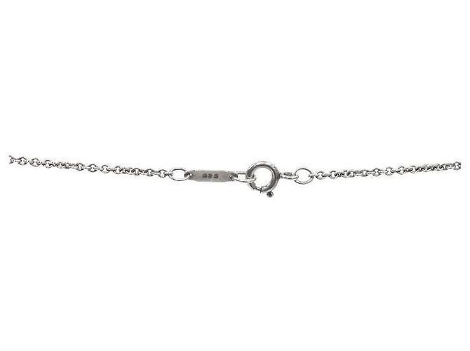 Tiffany & Co Ribbon Silver Necklace Silvery - view 3