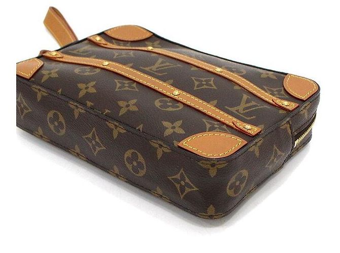 Louis Vuitton Pochette Monogram Soft Trunk da uomo Multicolore - vista 7