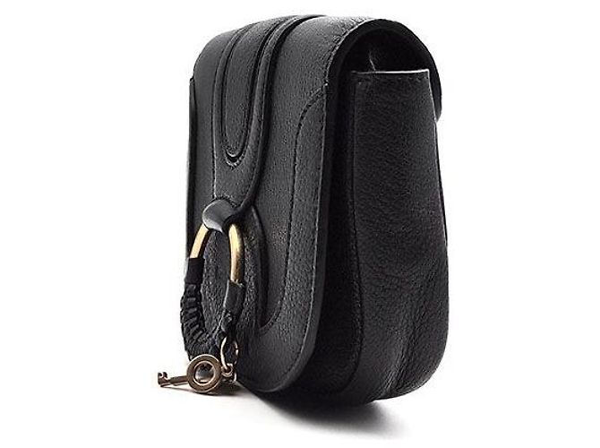 Chloé Mini Borsa a Mano See by Chloe Nera in Pelle Nero - vista 2