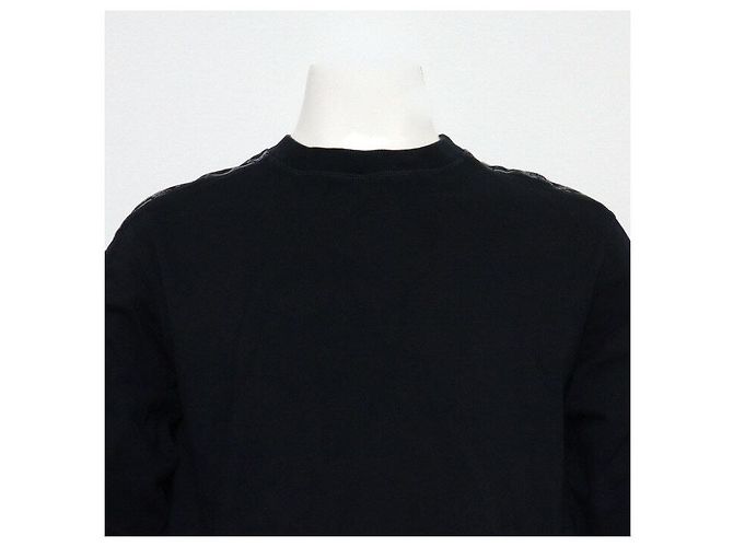 Dior Langarm-T-Shirt für Herren aus Oblique-Baumwolle Blau - Ansicht 2