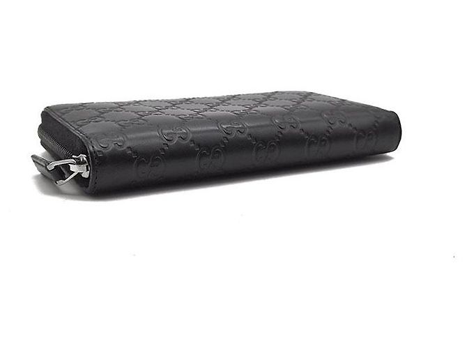 Gucci Shima Line Langbörse Schwarz - Ansicht 5