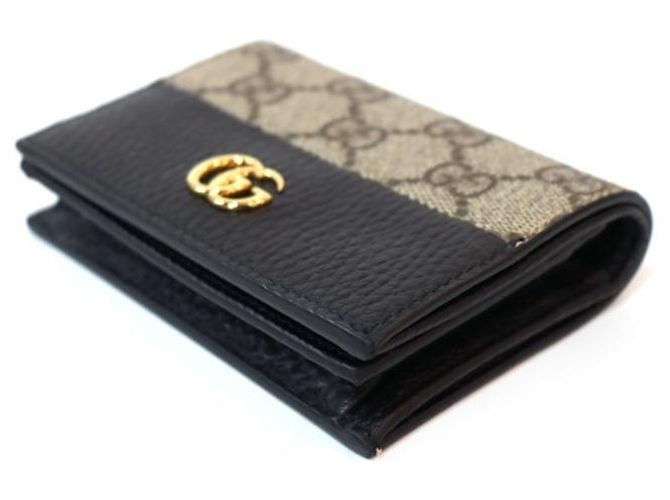 Gucci Marmont Geldbörse Schwarz - Ansicht 5