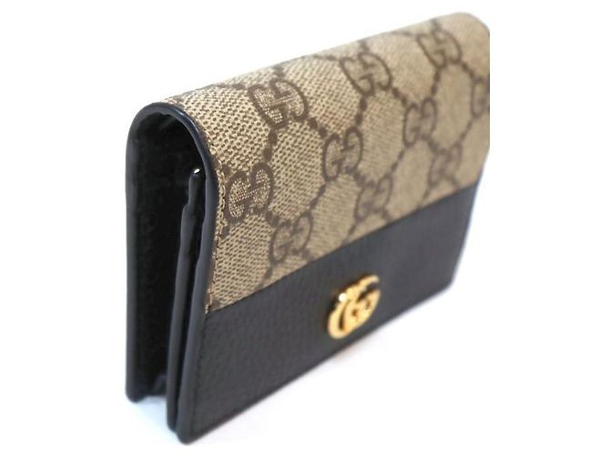 Gucci Marmont Geldbörse Schwarz - Ansicht 6