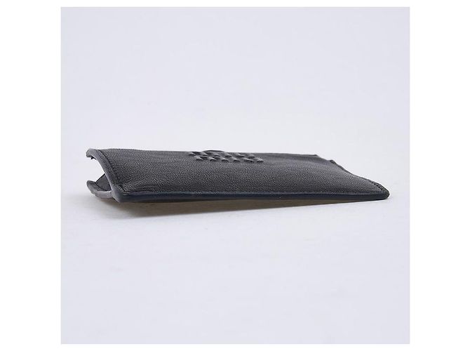 Miu Miu Tarjetero de cuero Nappa para mujer AEFX Negro - vista 4