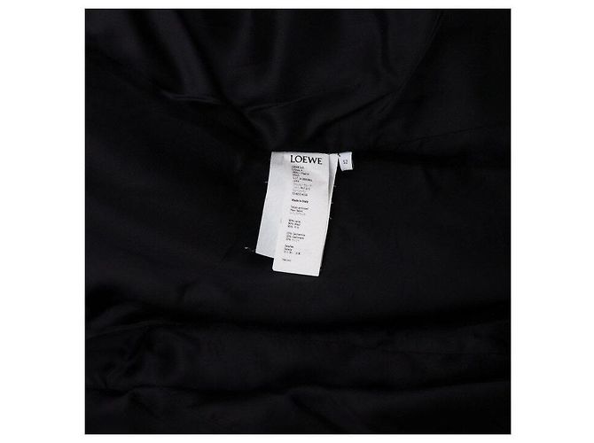 Loewe Shearling Fur Cashmere Blend Wool Coat Men's Jacket Blue - view 9