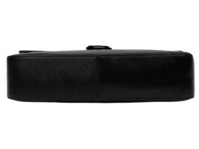 Salvatore Ferragamo Borsa a tracolla con patta Gancini nera Nero - vista 4