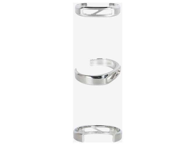 Hermès Bracciale Delta Cuff Large VBBQPCWT Argento - vista 2