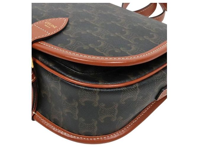 Céline Medium Triomphe Polka Schultertasche Mehrfarben - Ansicht 6
