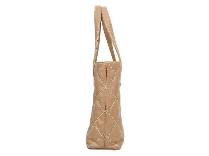 Chanel Borsa Tote Wildstitch Beige Marrone - vista 2