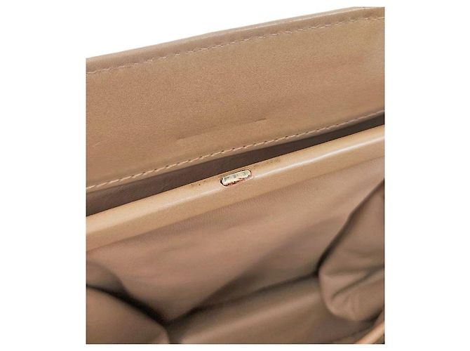 Fendi Mini mala tote Juka em lã bege Marrom - vista 9