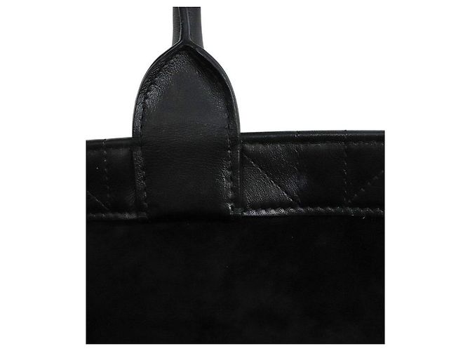 Dior Borsa Book Tote in pelle nera, dimensione Medium Nero - vista 10