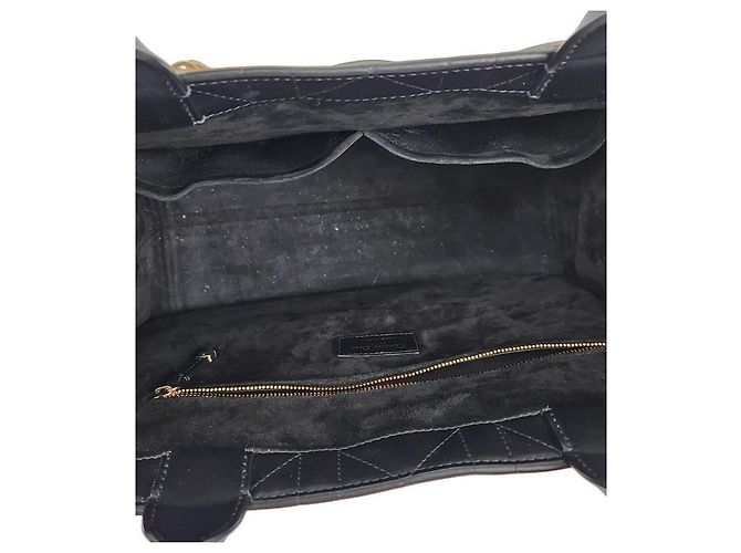 Dior Borsa Book Tote in pelle nera, dimensione Medium Nero - vista 11