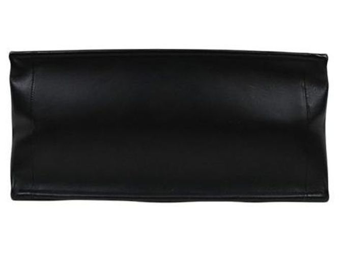 Dior Borsa Book Tote in pelle nera, dimensione Medium Nero - vista 4