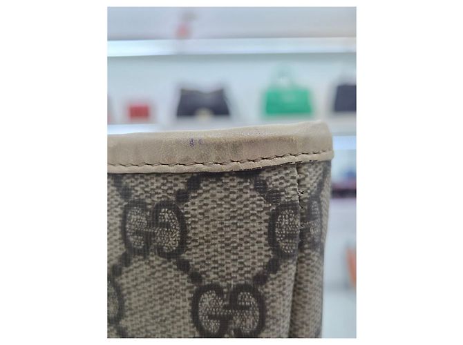 Borsa Shopper Gucci Bianca in Tela Bianco - vista 19