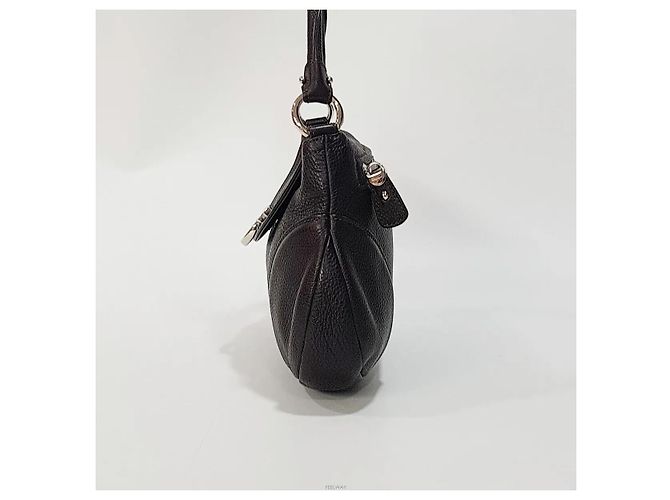 Salvatore Ferragamo Borsa a Tracolla Hobo Gancini Argento Nero - vista 2