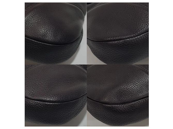 Salvatore Ferragamo Borsa a Tracolla Hobo Gancini Argento Nero - vista 7