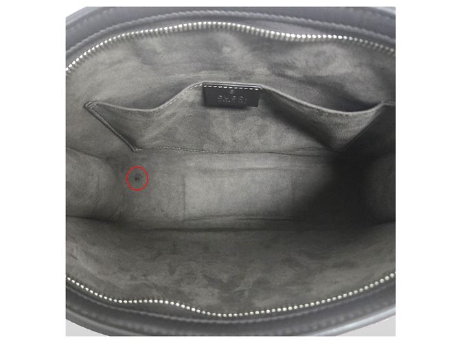 Gucci Clutch GG Supreme Canvas Web Beige Marrone - vista 8