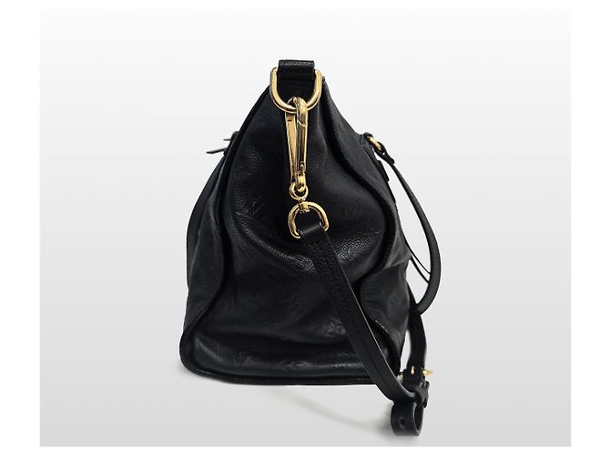 Louis Vuitton Borsa a tracolla Lumineuse PM in Monogram Empreinte nero - vista 5