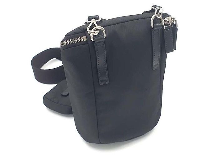 Prada Borsa a tracolla in Re-Nylon Nero - vista 4
