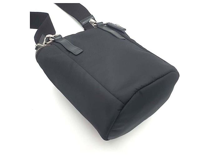 Prada Borsa a tracolla in Re-Nylon Nero - vista 5