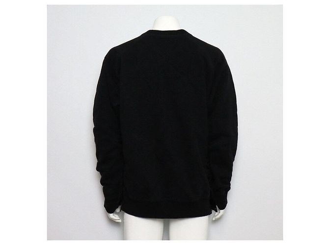 Dior Baumwoll-Sweater T-Shirt mit Rundhalsausschnitt für Herren Schwarz - Ansicht 4