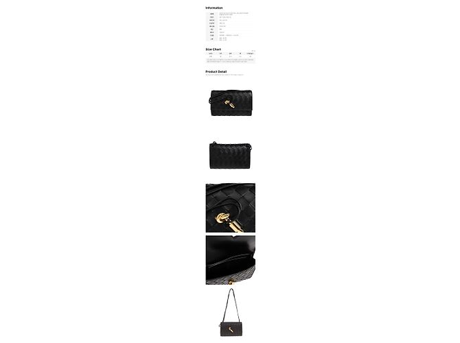 Bottega Veneta Borsa a Tracolla Intrecciato Nera Nero - vista 2