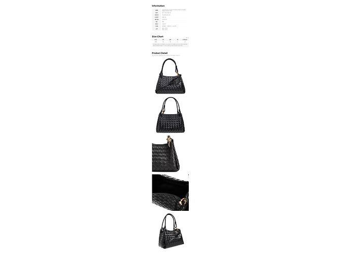 Bottega Veneta Borsa Tote Crossbody Parachute Medium Intrecciato Nera VCPPT Nero - vista 2