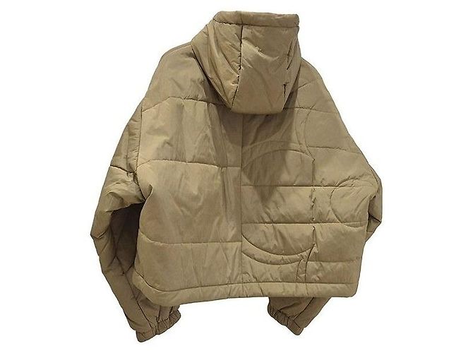 Louis Vuitton Gesteppte Jacke mit Reißverschluss Braun - Ansicht 3