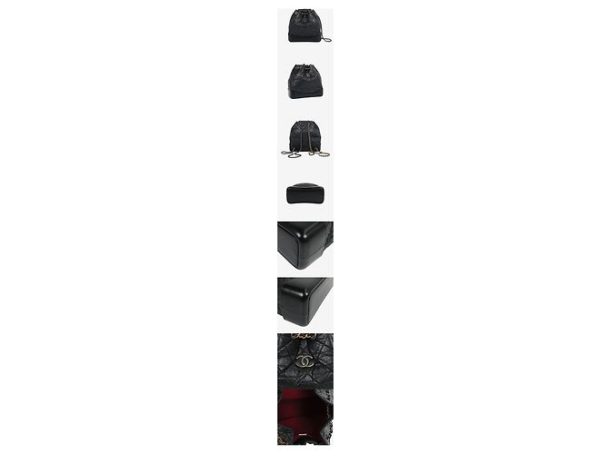 Chanel Zaino Gabrielle Small Black Nero - vista 2