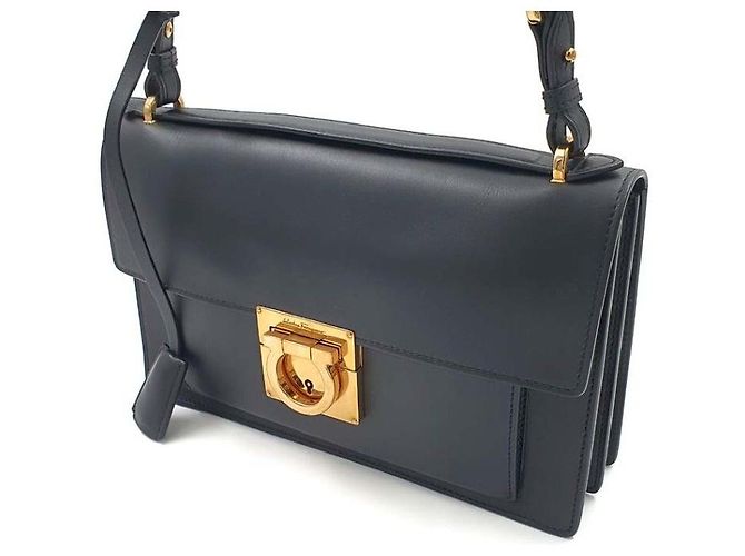 Salvatore Ferragamo Borsa a tracolla Gancini Eileen - vista 3
