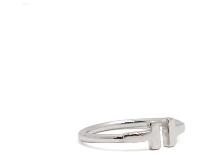 Tiffany & Co Weißgold-Drahtring Größe - Ansicht 3