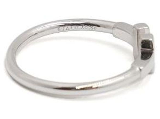 Tiffany & Co Weißgold-Drahtring Größe - Ansicht 4