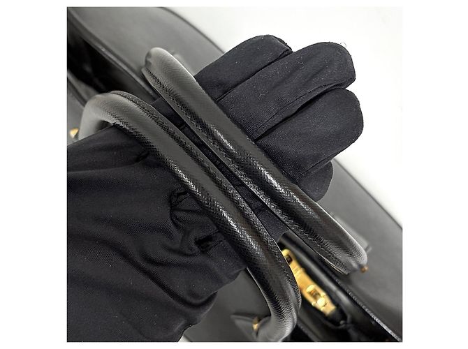 Prada Borsa Tote e a Tracolla Saffiano Lux Nero - vista 12