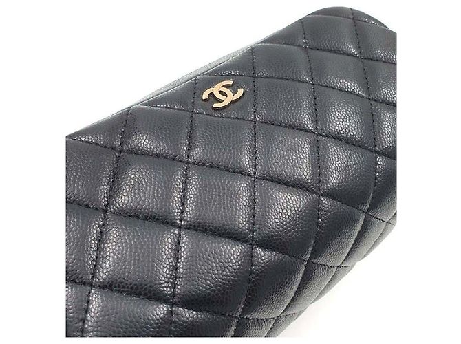 Chanel Borsa Pouch Bowling in Caviar Nero - vista 10