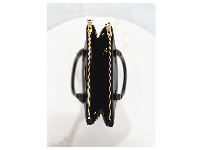 Prada Borsa Tote e a tracolla Galleria Saffiano Medium Nera Nero - vista 11
