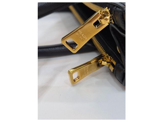 Prada Borsa Tote e a tracolla Galleria Saffiano Medium Nera Nero - vista 20
