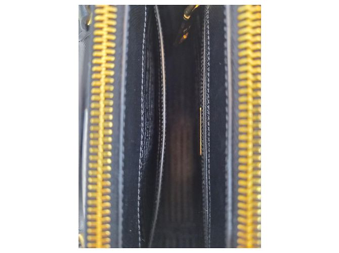 Prada Borsa Tote e a tracolla Galleria Saffiano Medium Nera Nero - vista 22