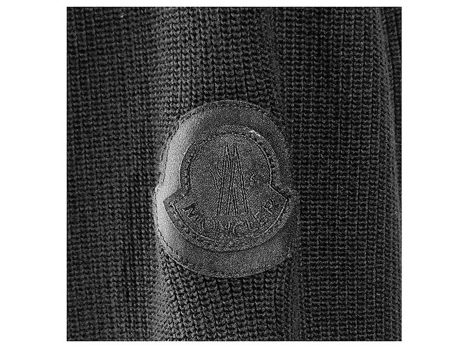 Moncler Strickjacke mit Polsterung Schwarz - Ansicht 5