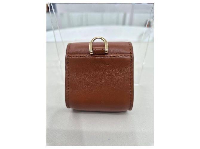 Tod's Zeitloses Leder-Smartphone-Mini-Taschen- und Kartenhalter-Set Braun - Ansicht 22