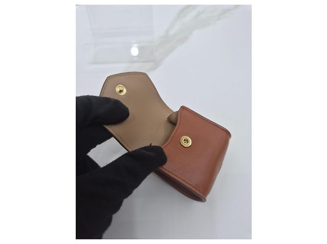 Tod's Zeitloses Leder-Smartphone-Mini-Taschen- und Kartenhalter-Set Braun - Ansicht 23