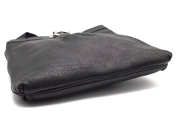 Salvatore Ferragamo Borsa a tracolla Gancini Nero - vista 7