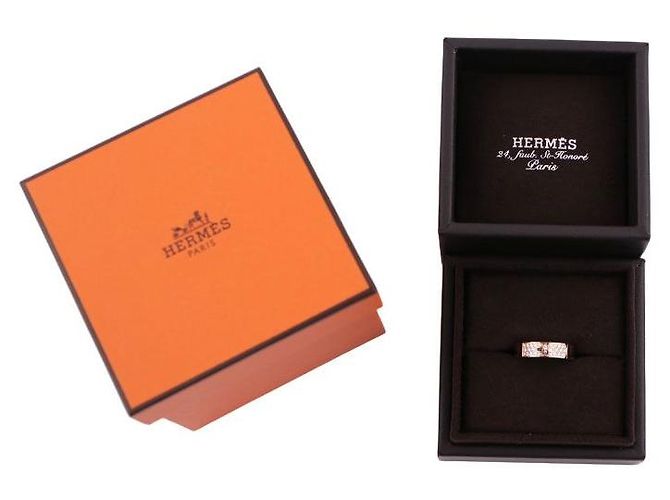 Hermès Anillo Kelly Rosa - vista 11