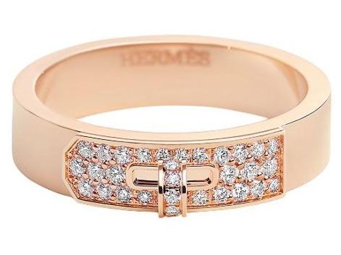 Hermès Anillo Kelly Rosa - vista 2