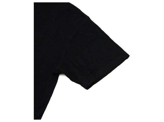 Dior Baumwoll-T-Shirt für Herren mit besticktem Logo Schwarz - Ansicht 7