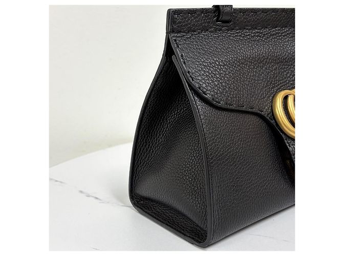 Gucci Mini borsa tote con manico e tracolla Nera Nero - vista 11