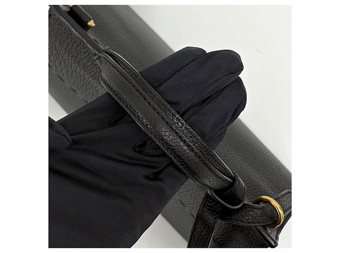 Gucci Mini borsa tote con manico e tracolla Nera Nero - vista 12
