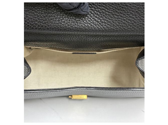 Gucci Mini borsa tote con manico e tracolla Nera Nero - vista 17