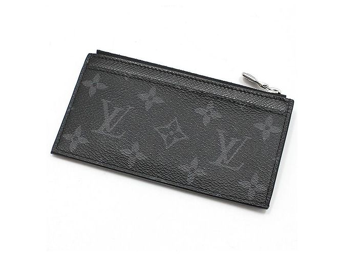 Louis Vuitton Portacarte Monogram Eclipse Nero - vista 4