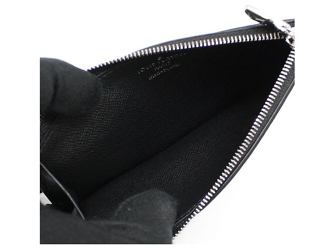 Louis Vuitton Portacarte Monogram Eclipse Nero - vista 8