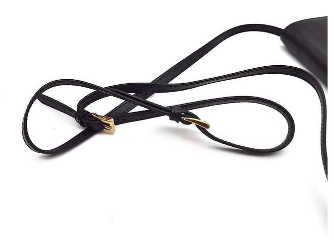 Prada Borsa crossbody mini in Saffiano Nero - vista 5